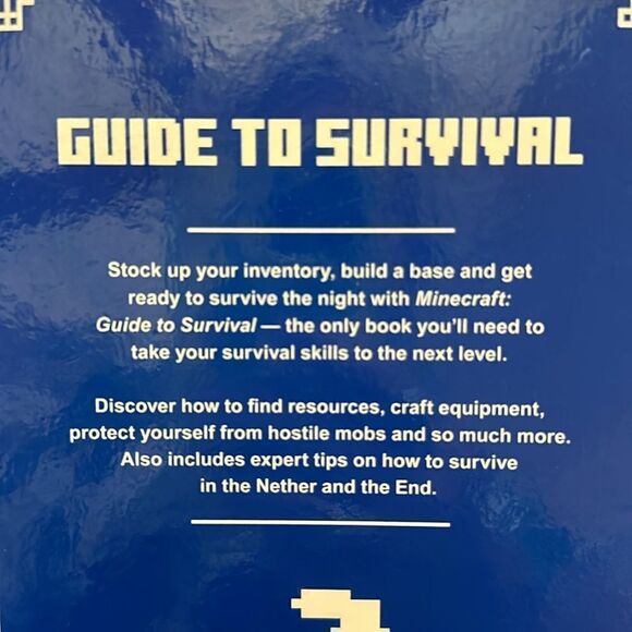 MINECRAFT Guide To Survival Hardcover Book - Picture 12 of 12